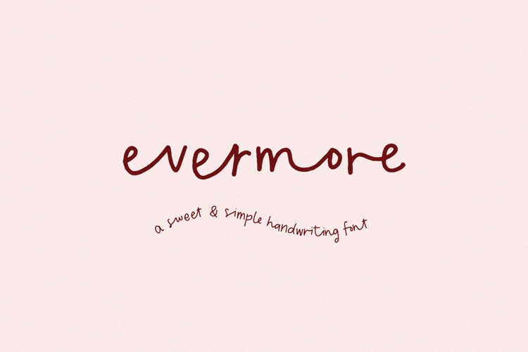 Evermore Script