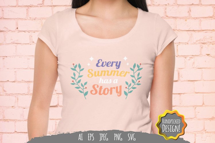 Every Summer has a Story SVG example image 1