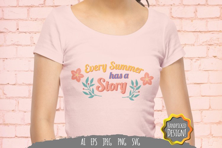 Every Summer has a Story SVG example image 1