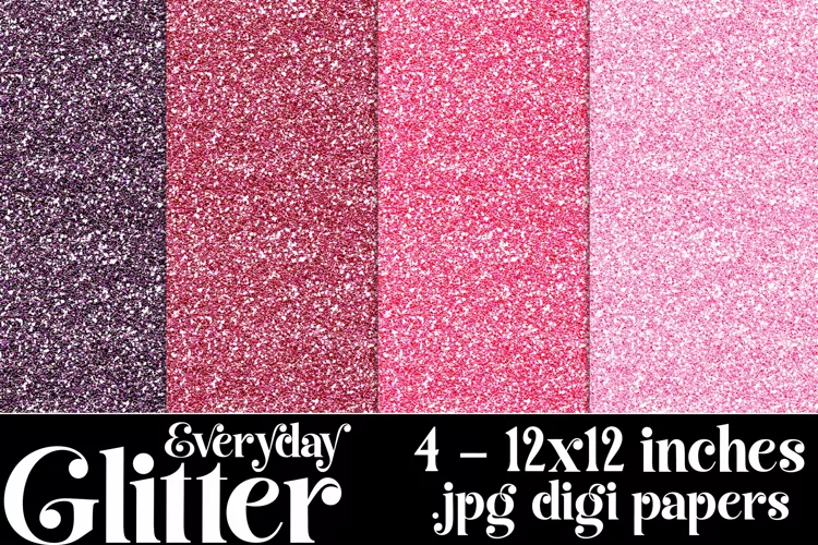 Everyday Color Palette, Everyday Colors Glitter Papers, s5