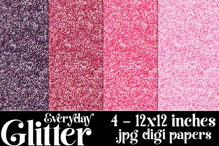 Everyday Color Palette, Everyday Marlo Glitter Papers, s5