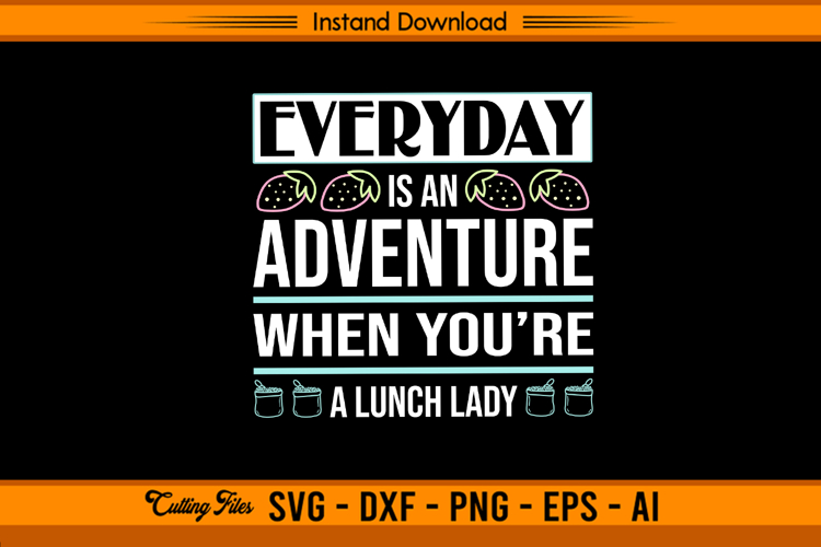 Lunch Lady Svg Image 20