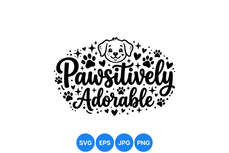 Dog Paw Clipart Image 8