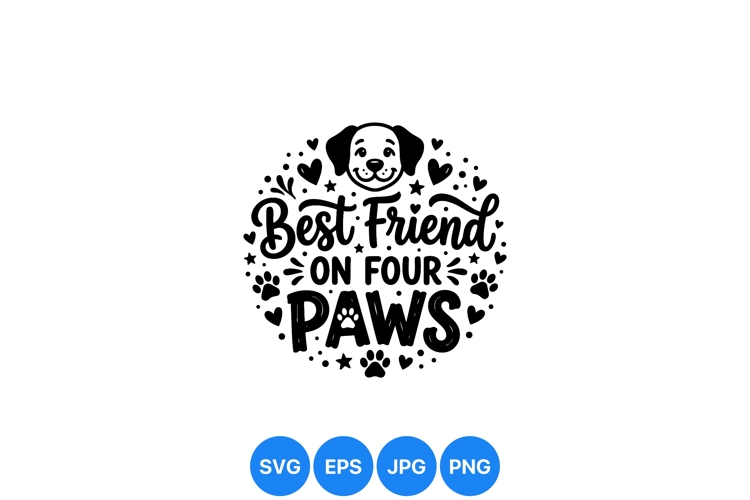Dog Paw Clipart Image 7