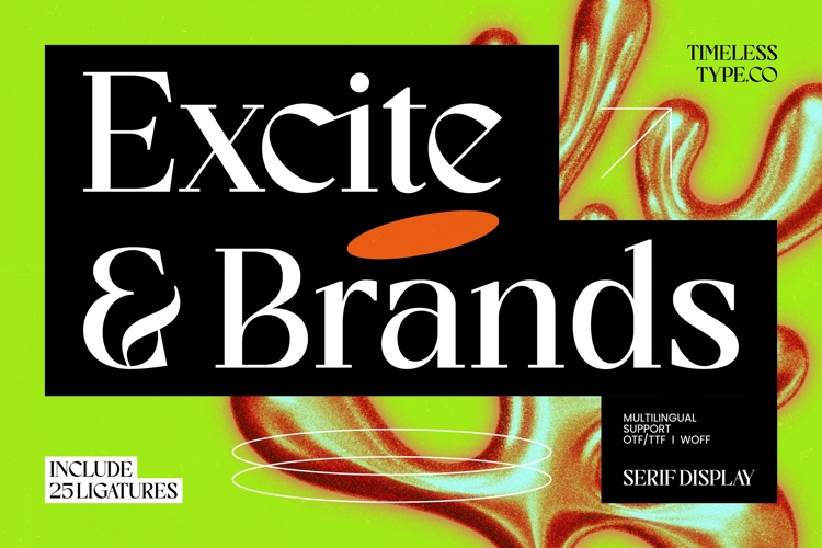 Excite Brands - Modern Editorial Serif