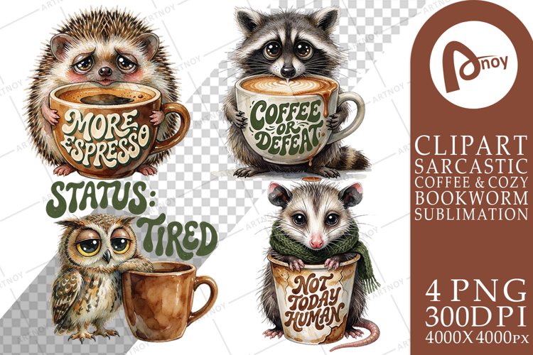 Forest Coffee Overdose Sublimation