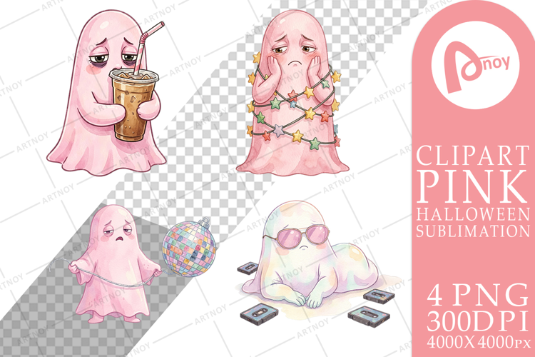 Exhausted Ghost Pink Sublimation