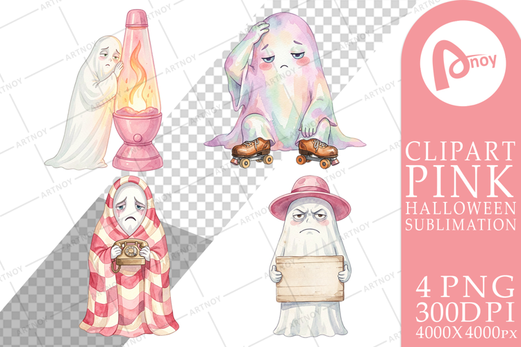 Exhausted Ghost Pink Sublimation