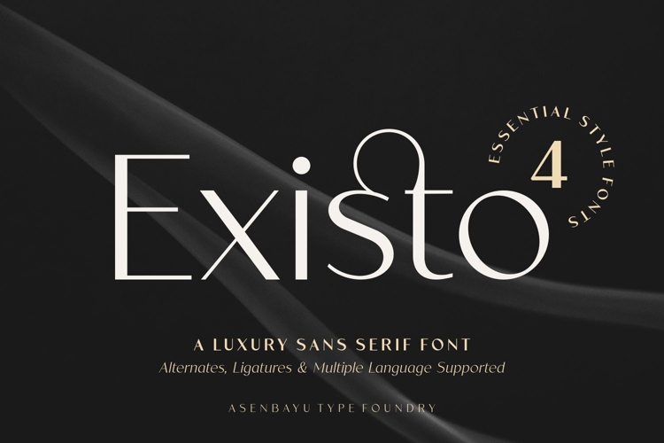 Existo - Luxury Sans Serif