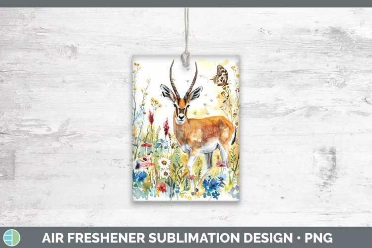 Exotic Animals Antelope Air Freshener Sublimation Car Freshe