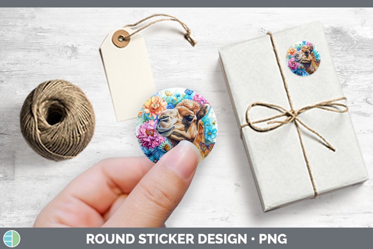 GorgeousExotic Animals Stickers design.