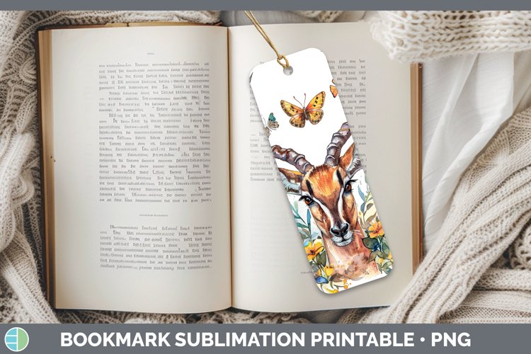 GorgeousExotic Animals Bookmark design.