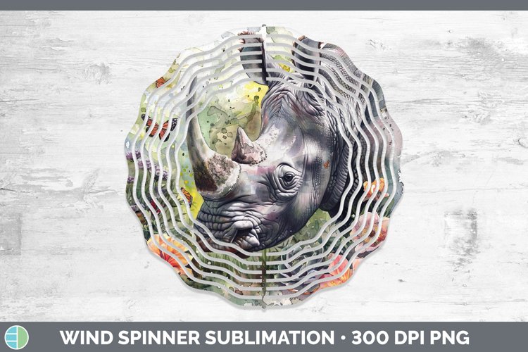 GorgeousExotic Animals Wind Spinner design.