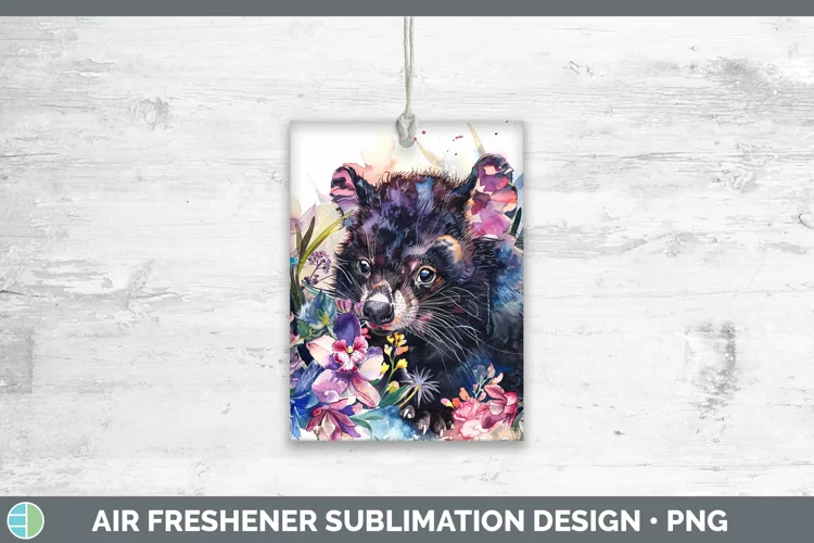 Exotic Animals Tasmanian Devil Air Freshener Sublimation Car