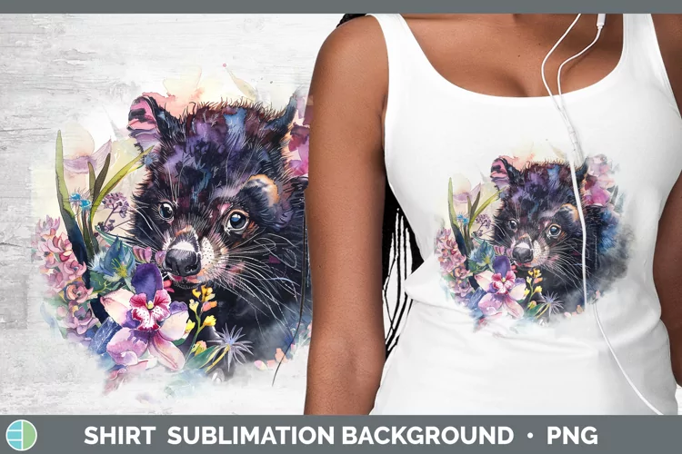 Exotic Animals Tasmanian Devil Shirt Sublimation Sublimation