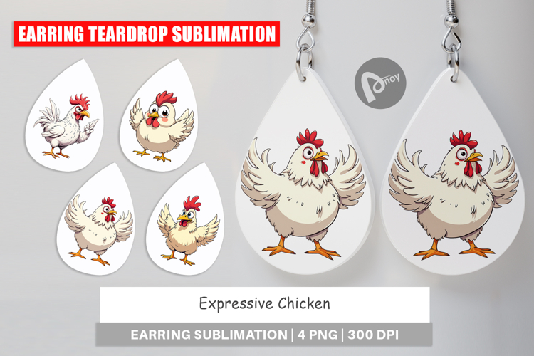 Sublimation Earring Designs Image 16