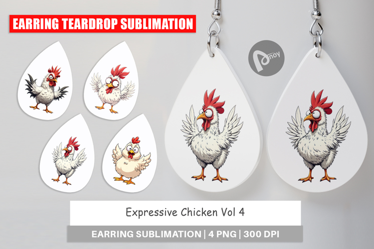 Sublimation Earring Designs Image 13
