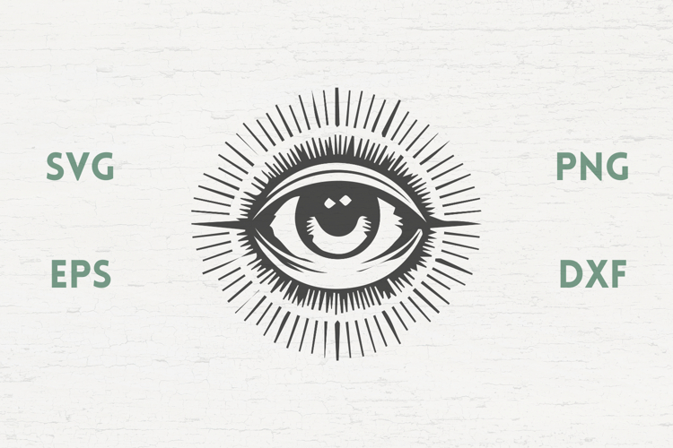 Medieval Eye SVG
