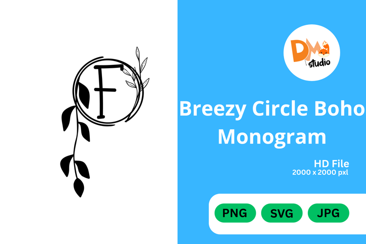Cricut Monogram Svg Image 21