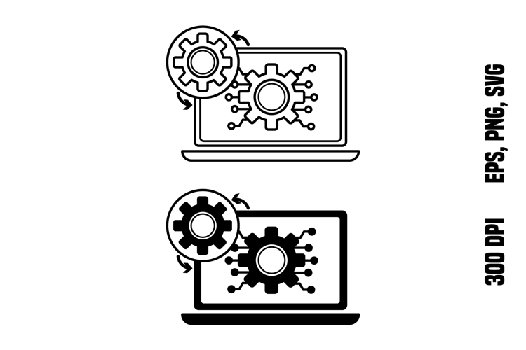 Digital Twin Technology Icons