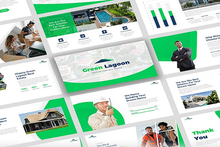 Green Lagoon - Real Estate presentation example image 1