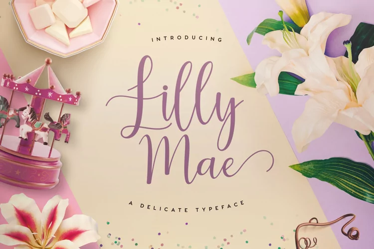 Lilly Mae - A Script Font