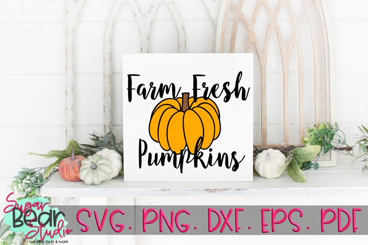 Farm Fresh Pumpkins - A Fall SVG