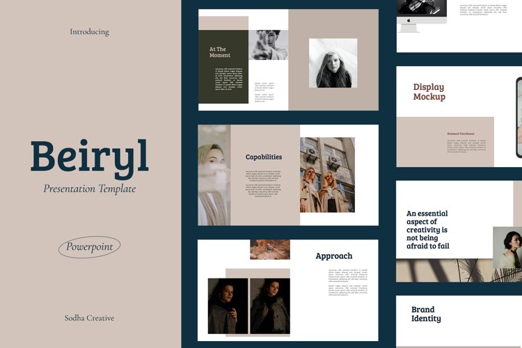 BEIRYL - Powerpoint Template example image 1