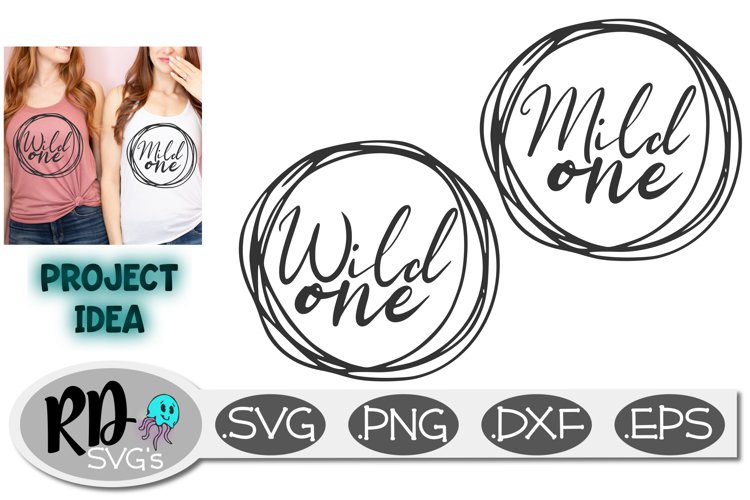 Wild One Mild One - A Matching Pair of Cutting Files example image 1