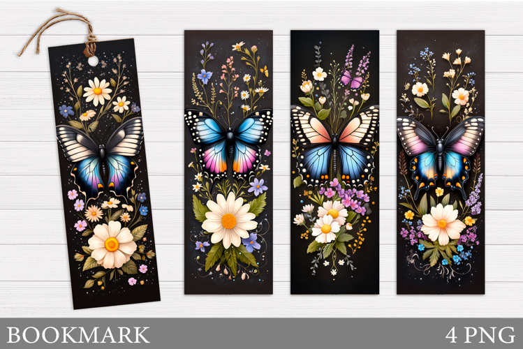 Butterfly Bookmark Sublimation. Butterfly Bookmark Design