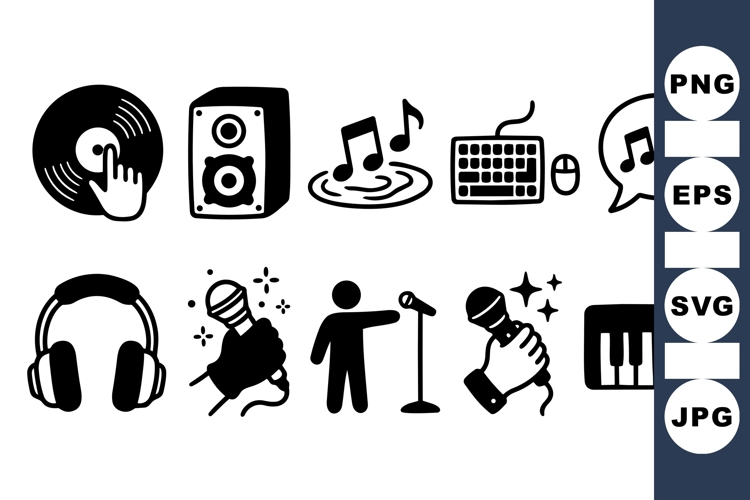 Black And White Clipart Image 12
