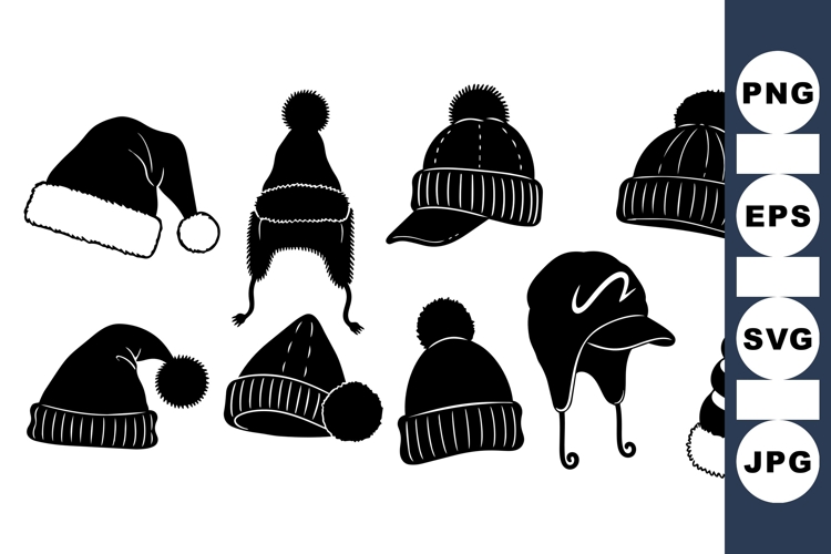 Winter Hat Clipart For Holiday Designs