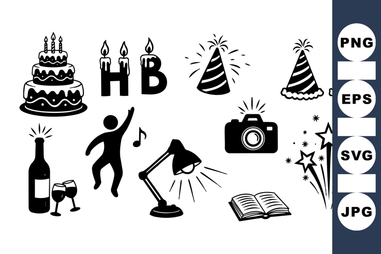 Birthday Silhouette Image 14