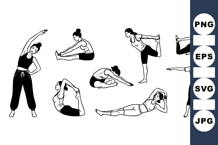 Yoga Svg Image 11