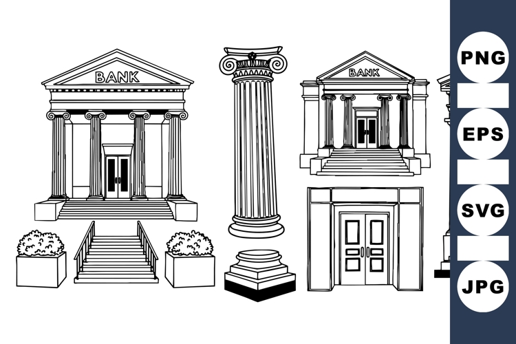 Bank Clipart Image 3