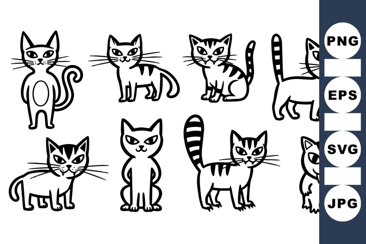 Cute Cat Illustration Image 5