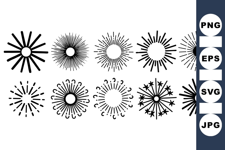 Sun Vector Image 12