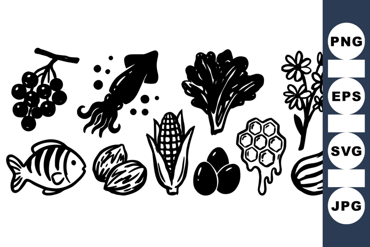 Hand Drawn Food Vector Icon
