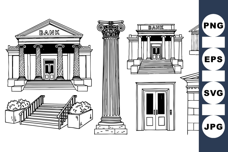 Bank Clipart Image 16