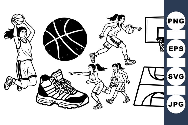 Basketball Player Clipart Image 11