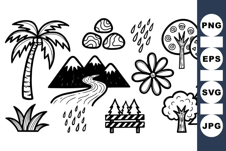 Black And White Clipart Image 9