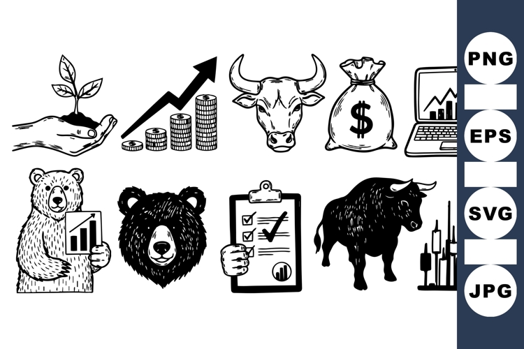 Stock Market Clipart Image 6