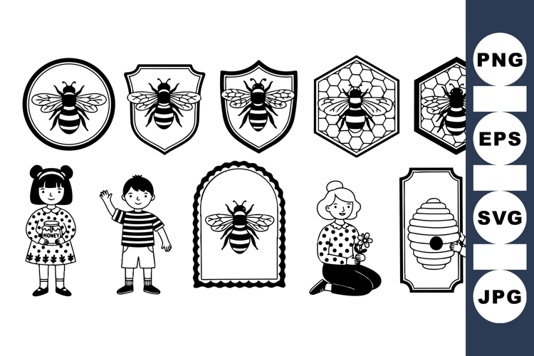 Honey Jar Clipart Image 18