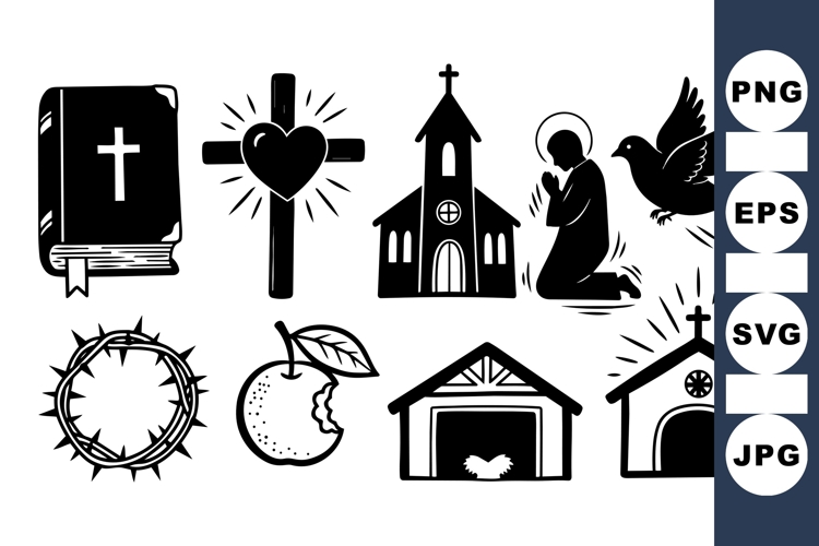Christian Religious SVG For Faith Projects