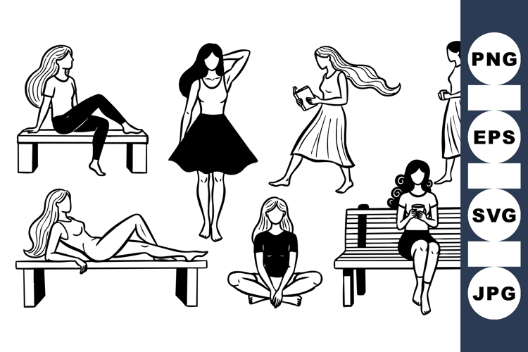 Black And White Clipart Image 4