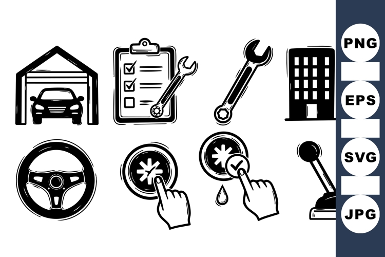 Car Dashboard Icons Image 8