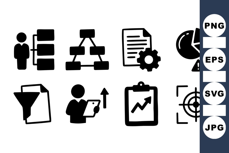 Business Process Workflow Icon