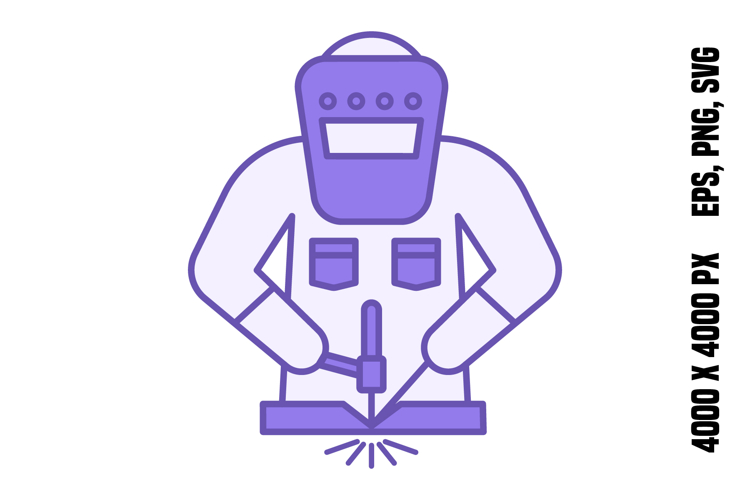 Colored Fabrication Icon