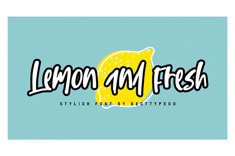 Lemon and Fresh example image 1