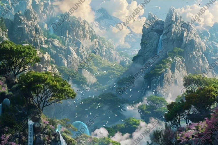Mountains Clipart Image 17